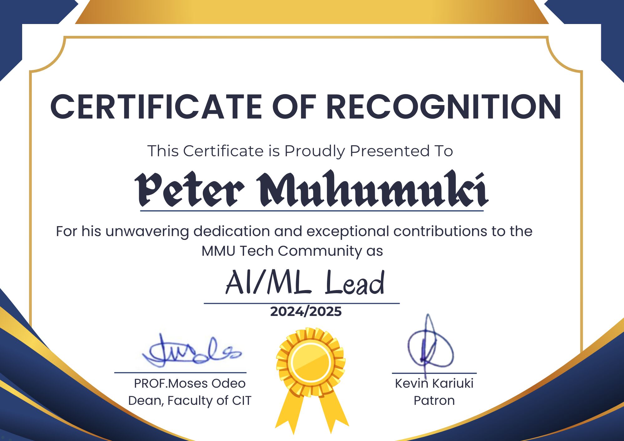 AI/ML Lead